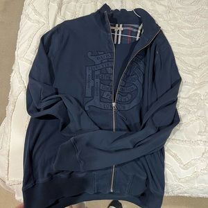 Vintage Burberry Zip Up